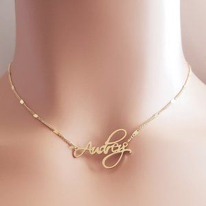 Audrey 18k Gold Necklace